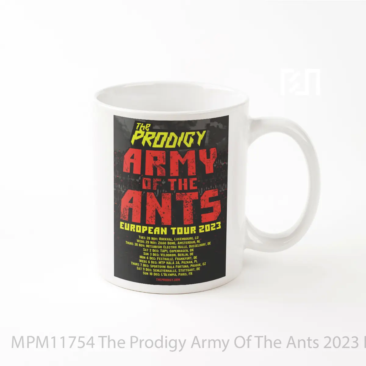 Mug The Prodigy Army Of The Ants 2023 European Tour Po MPM11754