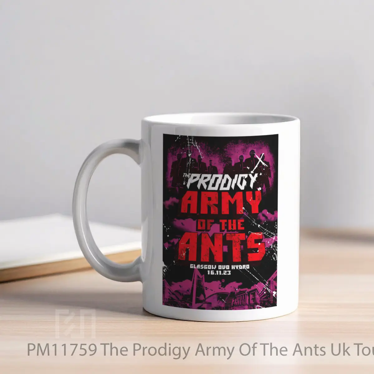 Mug The Prodigy Army Of The Ants Uk Tour 2023 Glasgow MPM11759 - All-side / Desain