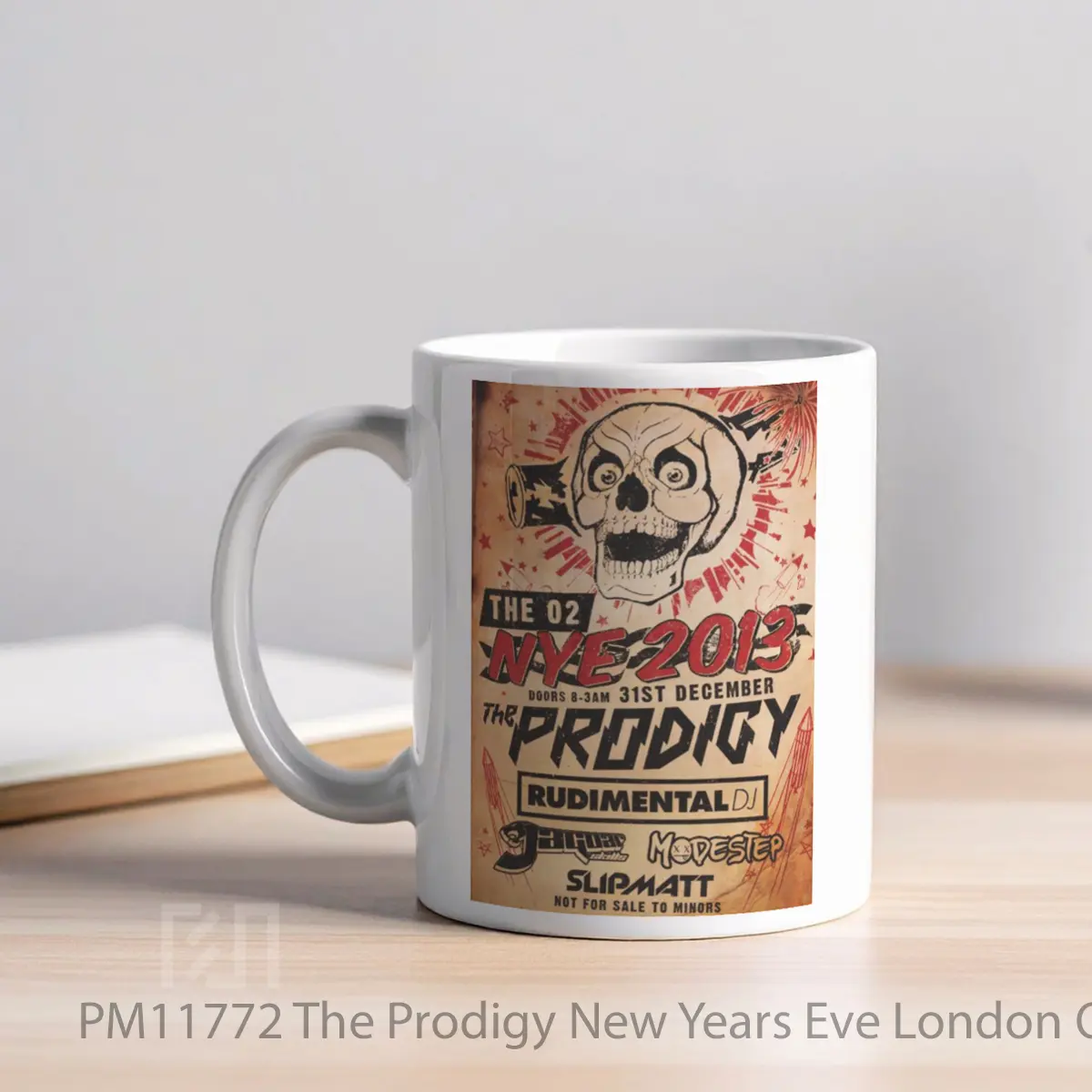 Mug The Prodigy New Years Eve London O2 Arena 2013 MPM11772 - All-side / Desain