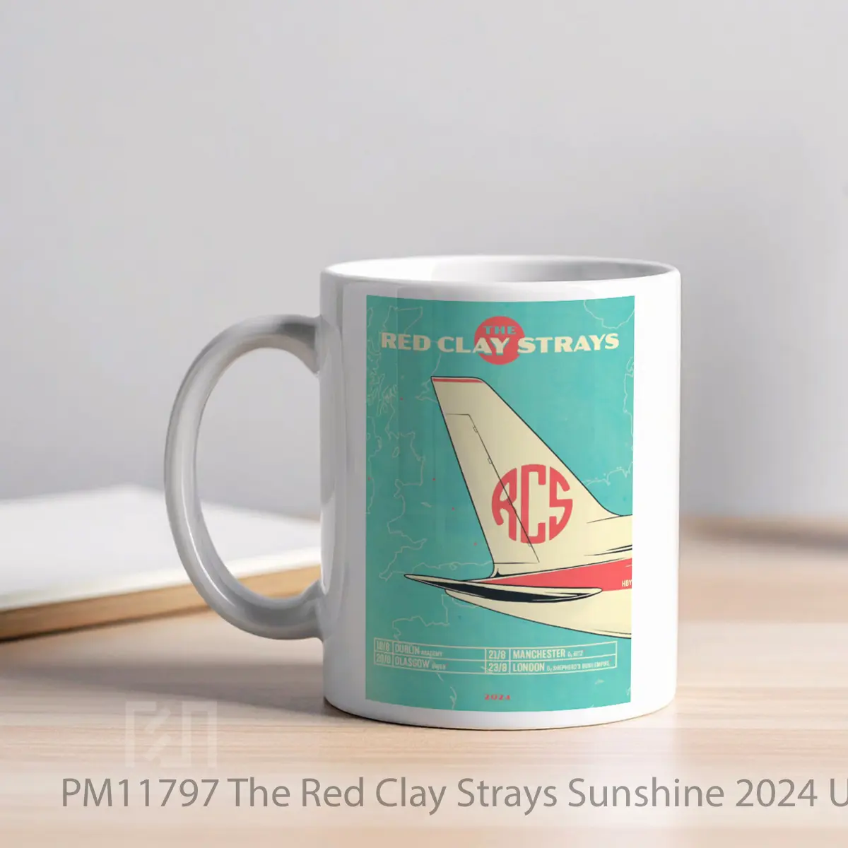 Mug The Red Clay Strays Sunshine 2024 Uk Ireland Tour MPM11797 - All-side / Desain