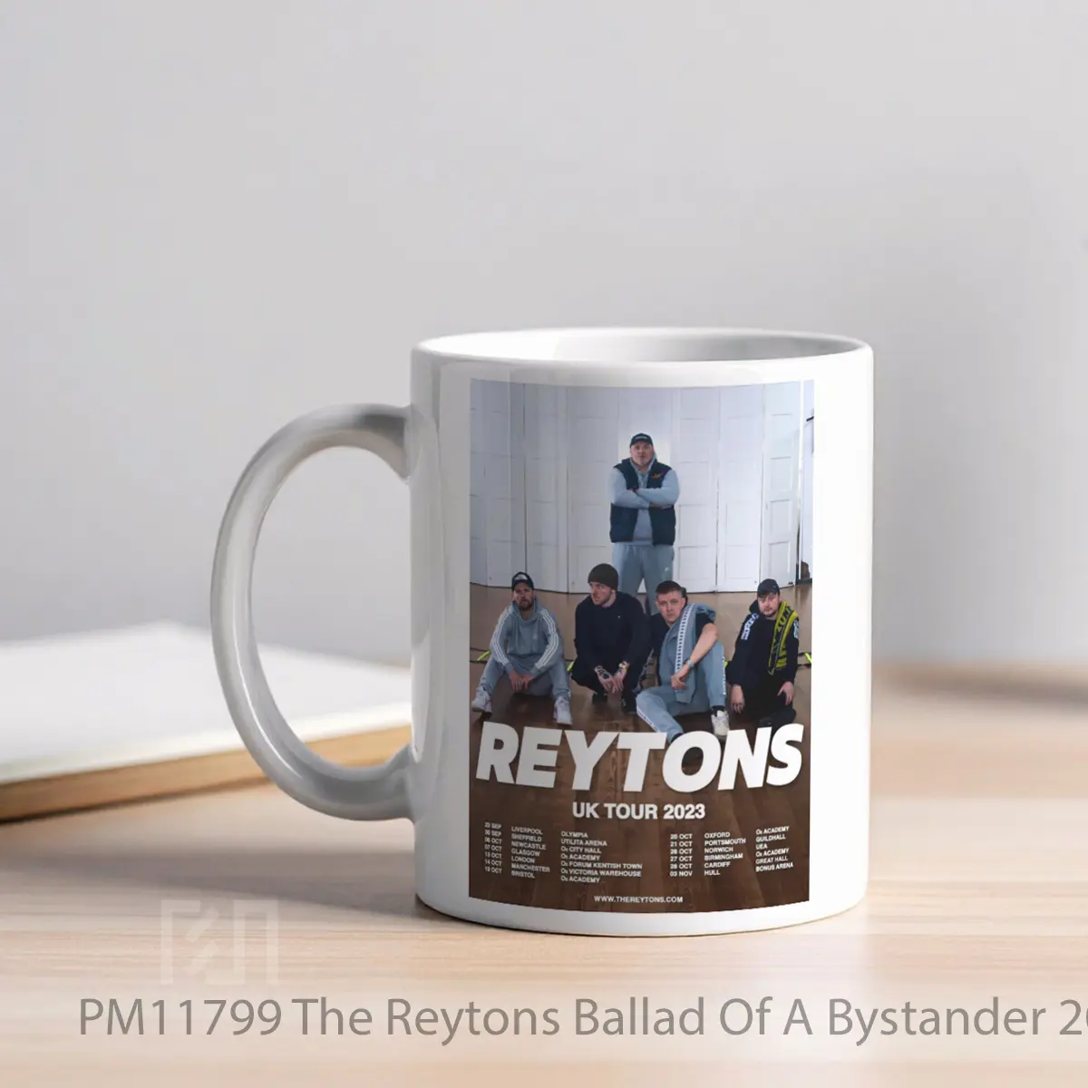 Mug The Reytons Ballad Of A Bystander 2023 Uk Tour MPM11799 - All-side / Desain