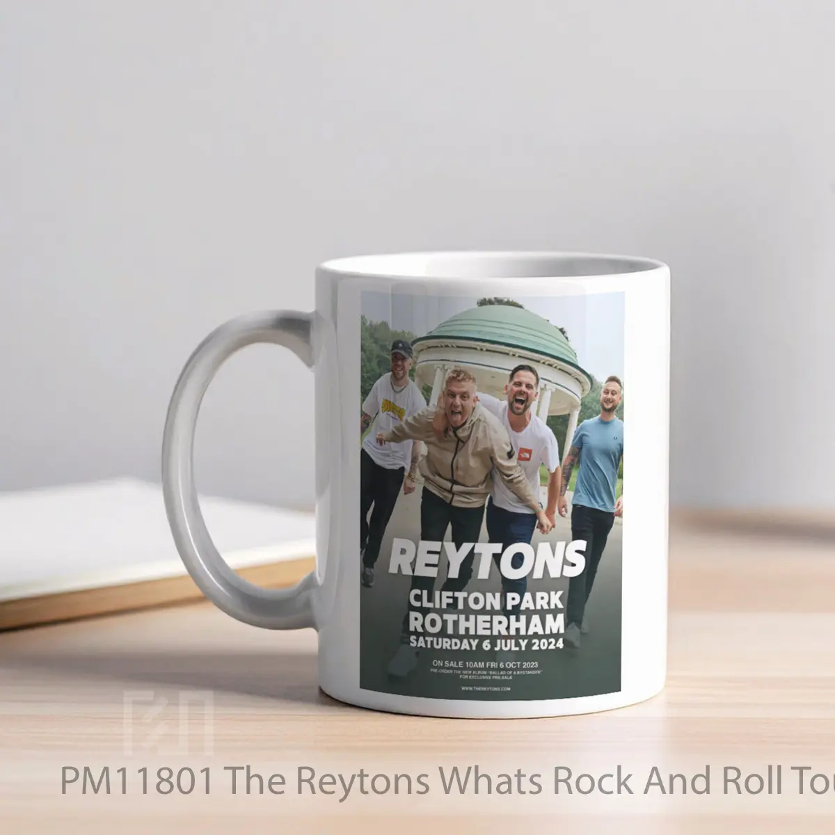 Mug The Reytons Whats Rock And Roll Tour 2024 Rotherham MPM11801 - All-side / Desain