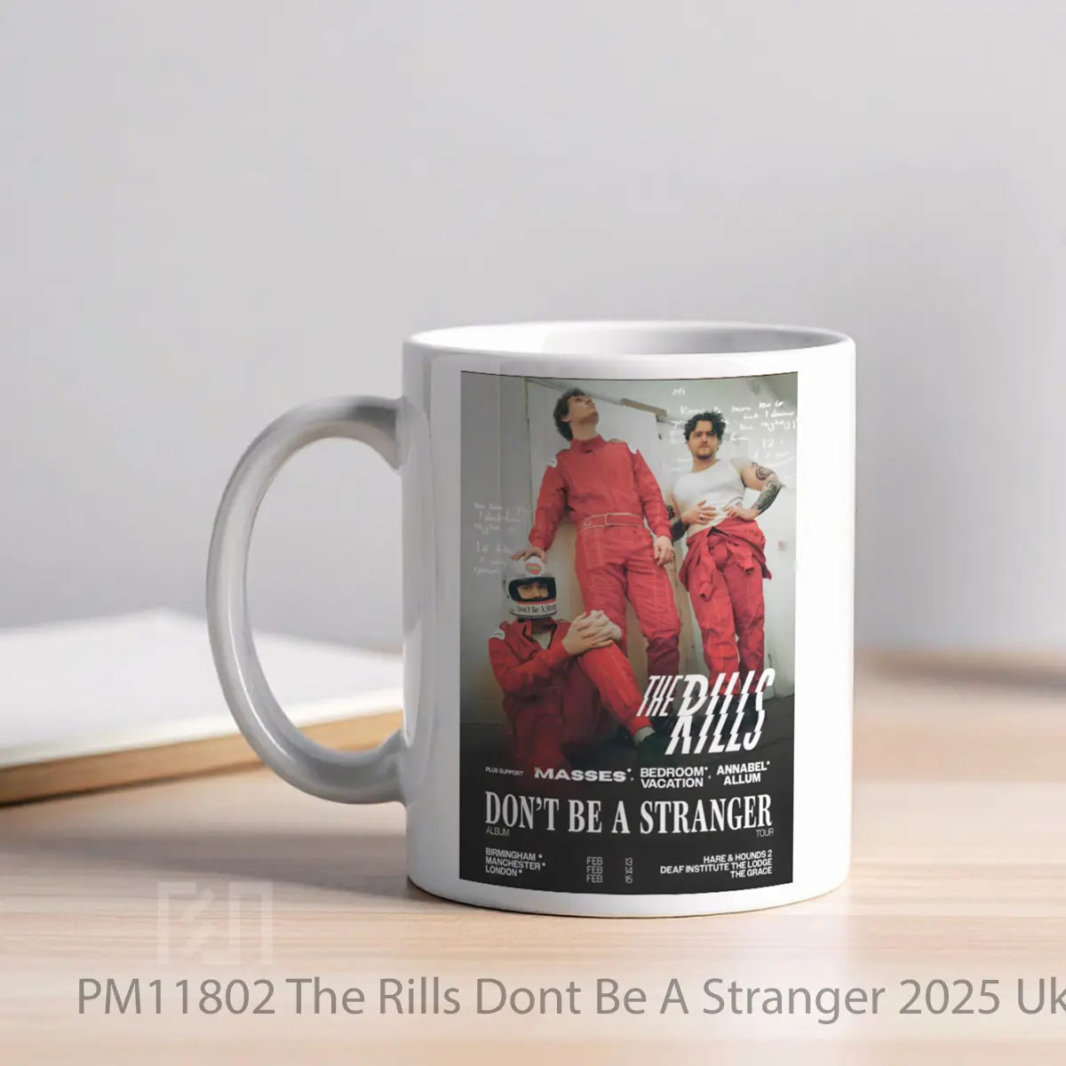 Mug The Rills Dont Be A Stranger 2025 Uk Tour MPM11802 - All-side / Desain