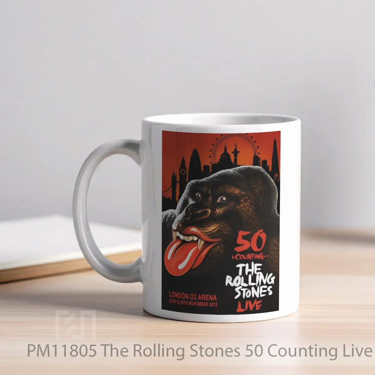 Mug The Rolling Stones 50 Counting Live London O2 Ar MPM11805 - All-side / Desain