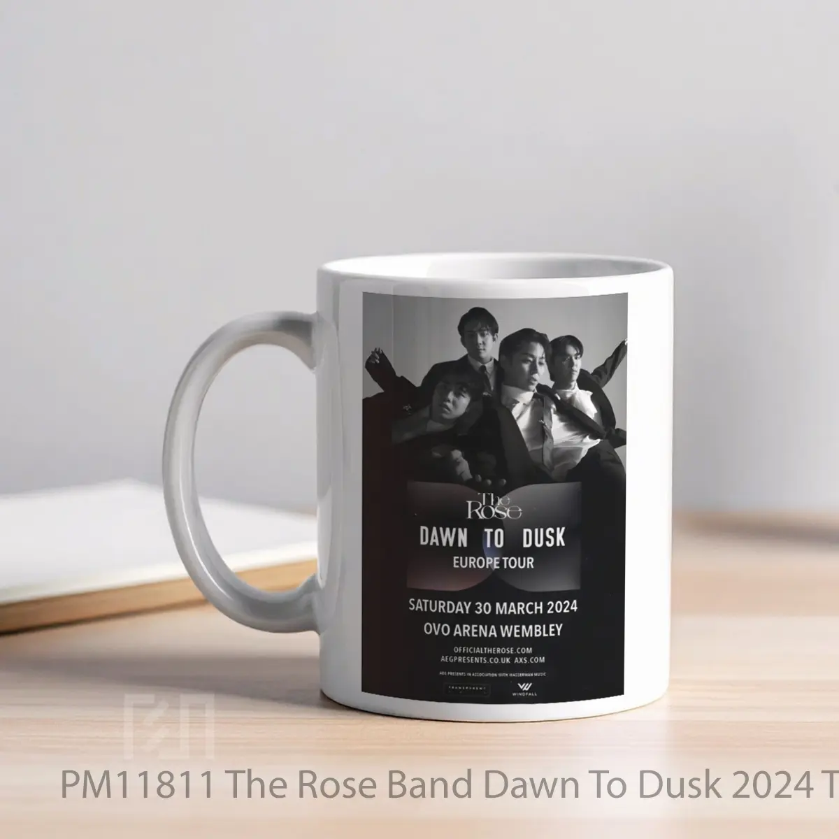Mug The Rose Band Dawn To Dusk 2024 Tour MPM11811 - All-side / Desain