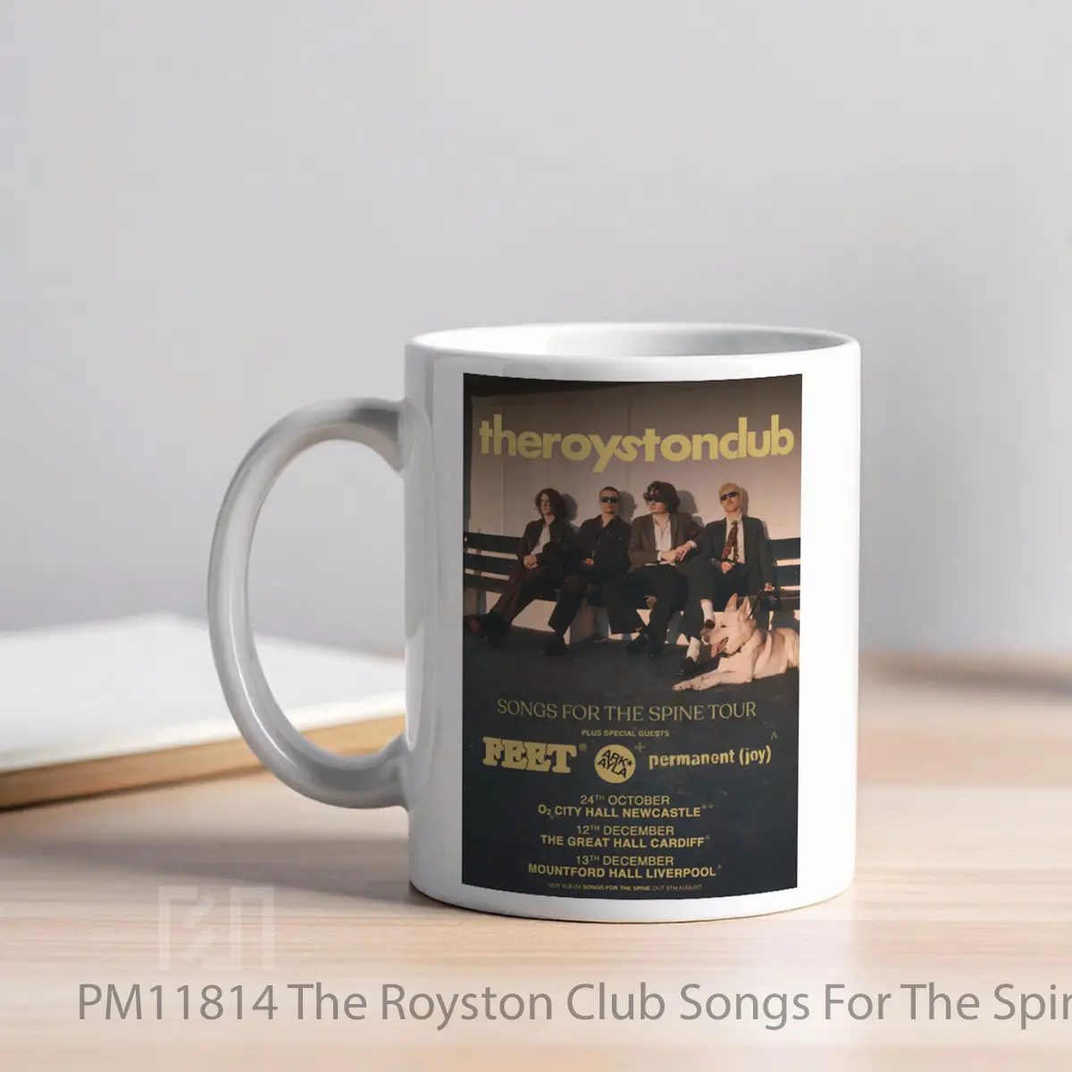 Mug The Royston Club Songs For The Spine 2025 Uk Tour MPM11814 - All-side / Desain