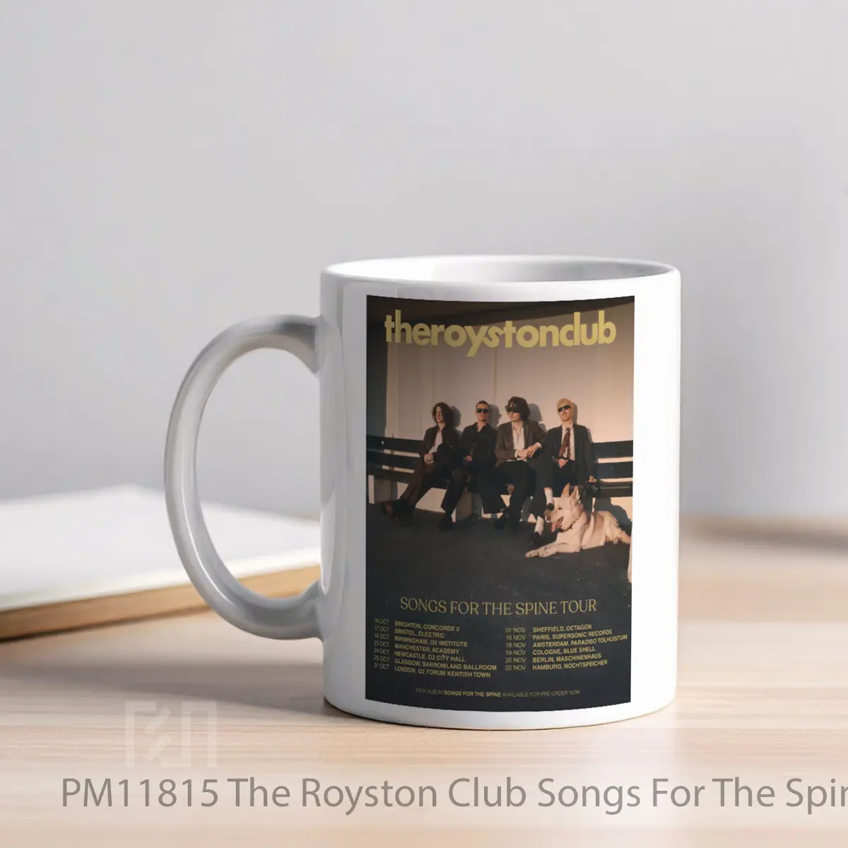 Mug The Royston Club Songs For The Spine Uk Tour 2025 MPM11815 - All-side / Desain
