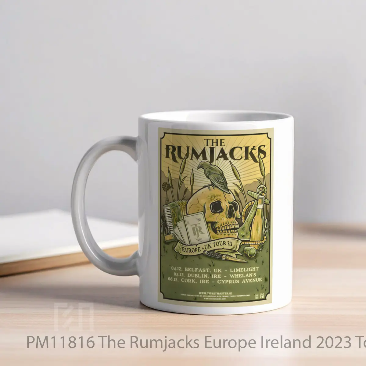 Mug The Rumjacks Europe Ireland 2023 Tour MPM11816 - All-side / Desain