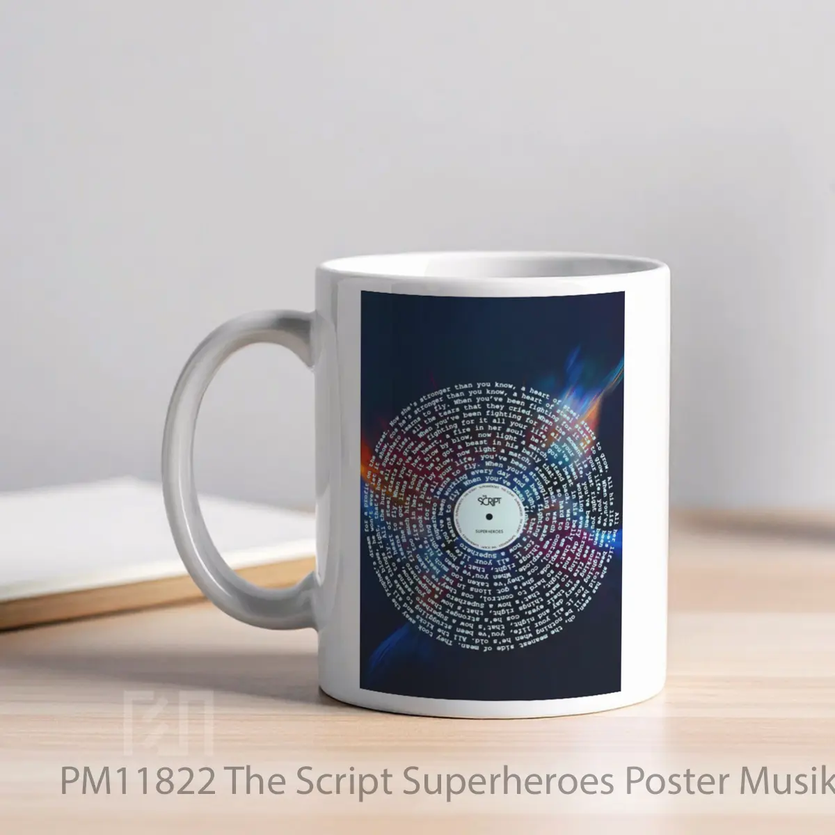 Mug The Script Superheroes MPM11822 - All-side / Desain