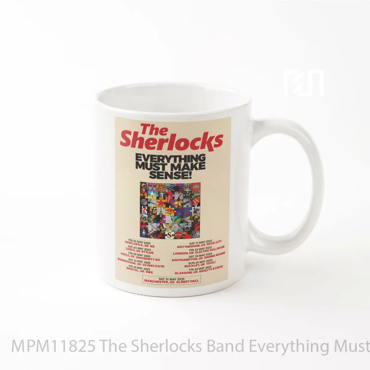 Mug The Sherlocks Band Everything Must Make Sense 20 MPM11825