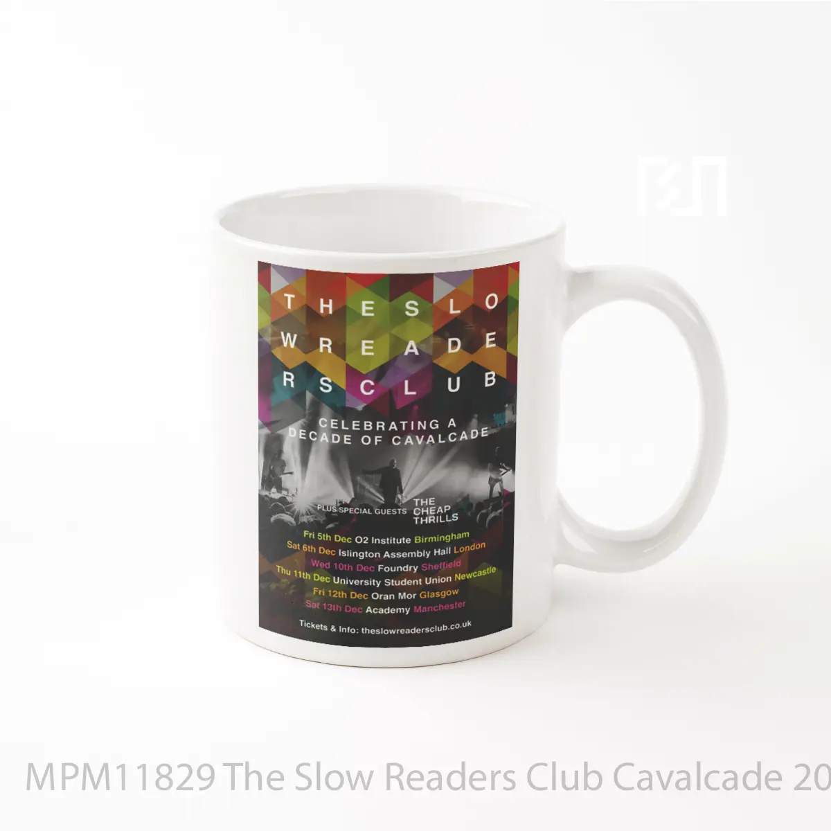 Mug The Slow Readers Club Cavalcade 2025 Uk Tour Poste MPM11829