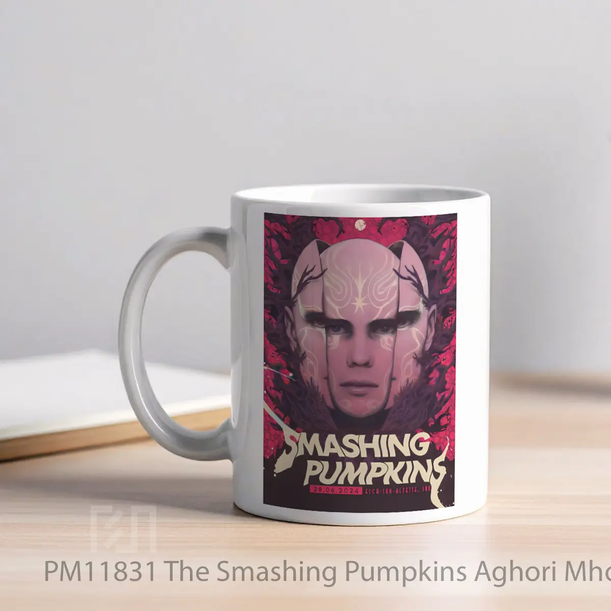 Mug The Smashing Pumpkins Aghori Mhori Mei 2024 Tour MPM11831 - All-side / Desain