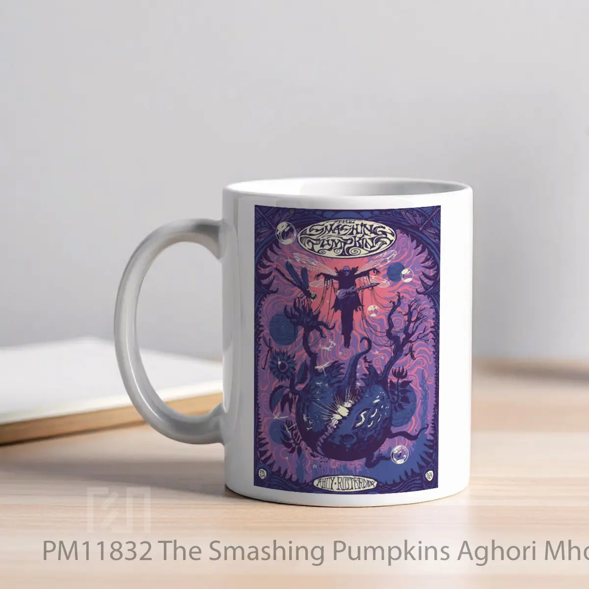 Mug The Smashing Pumpkins Aghori Mhori Mei Europe Tour 2024 MPM11832 - All-side / Desain