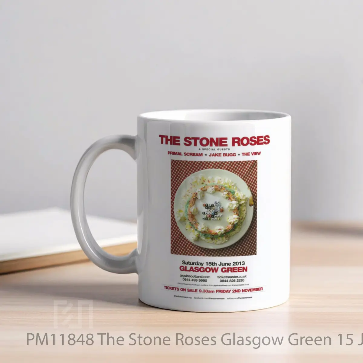 Mug The Stone Roses Glasgow Green 15 June 2013 MPM11848 - All-side / Desain