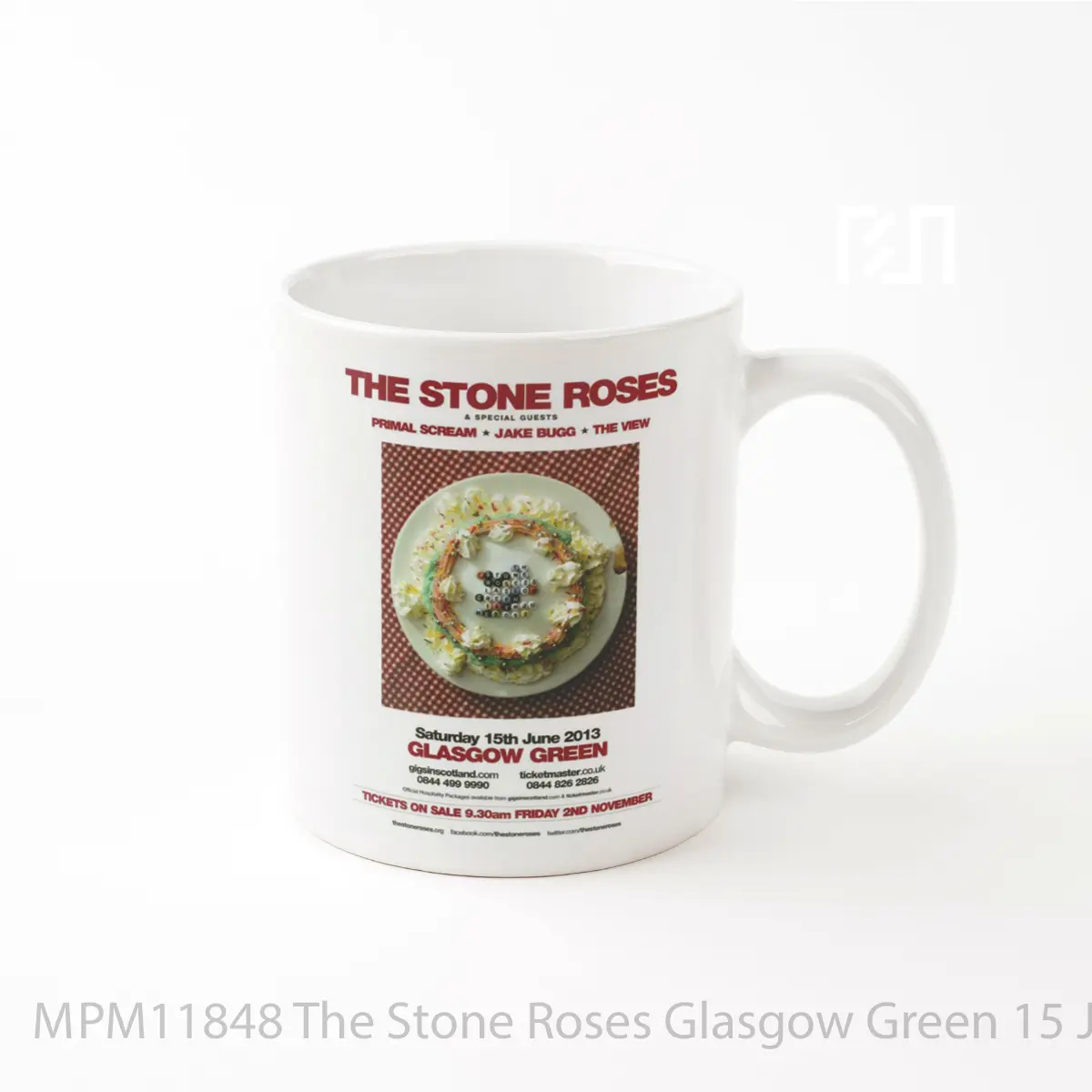 Mug The Stone Roses Glasgow Green 15 June 2013 MPM11848