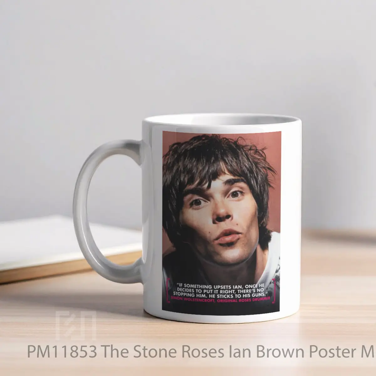 Mug The Stone Roses Ian Brown MPM11853 - All-side / Desain