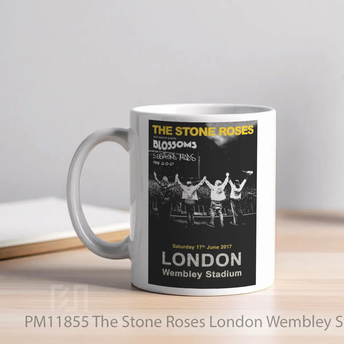 Mug The Stone Roses London Wembley Stadium 17 June MPM11855 - All-side / Desain