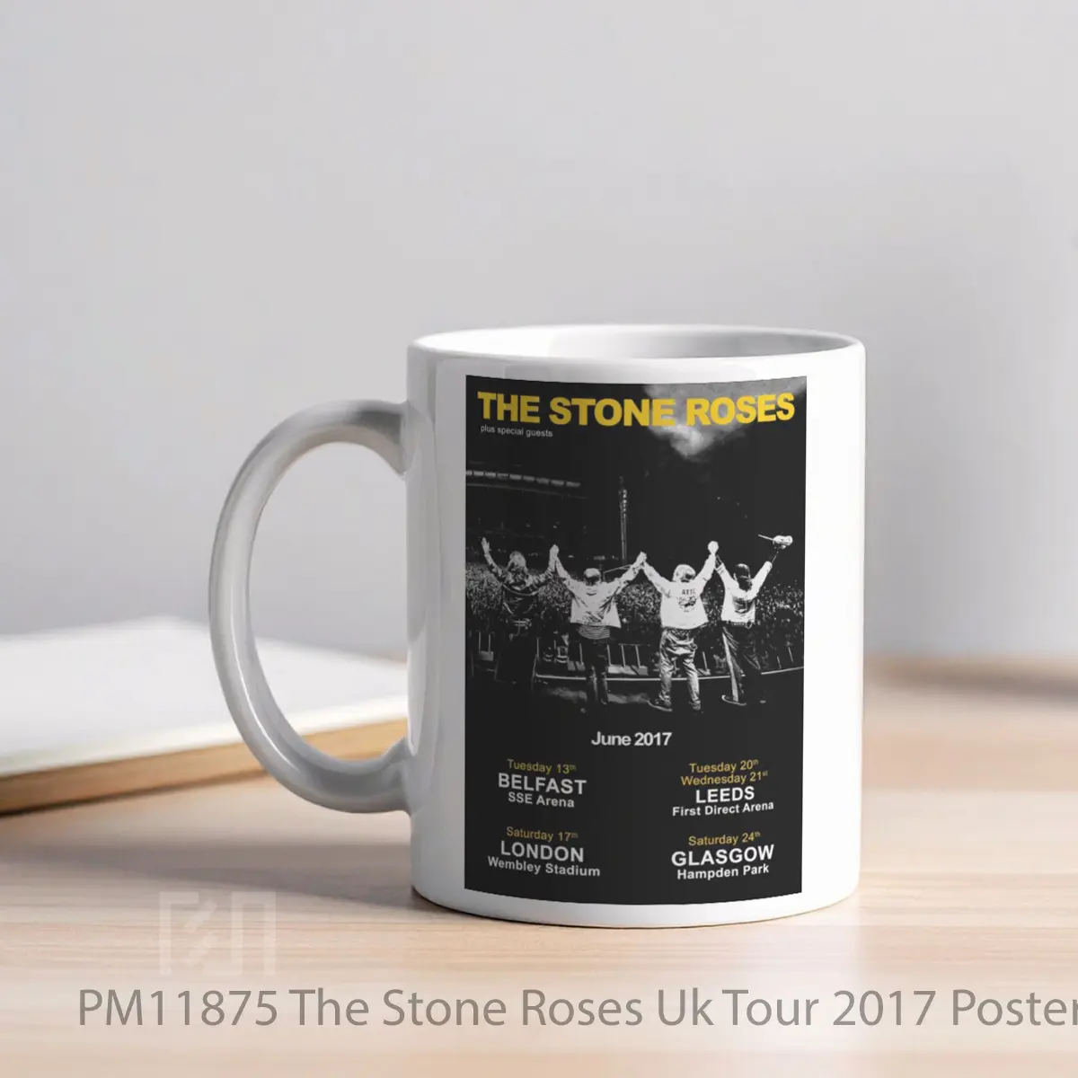 Mug The Stone Roses Uk Tour 2017 MPM11875 - All-side / Desain