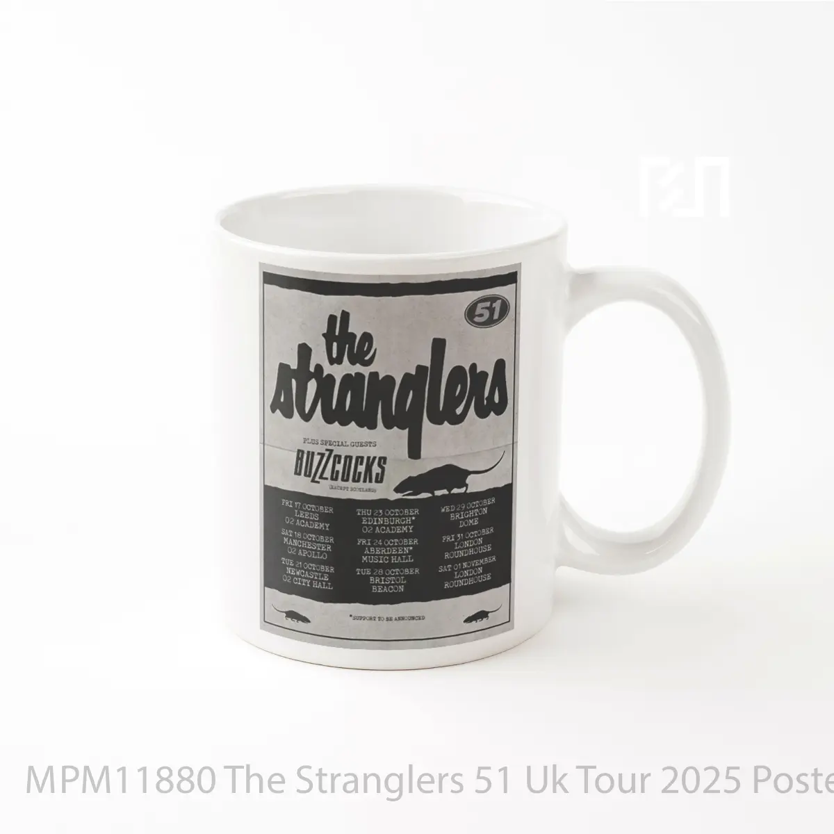 Mug The Stranglers 51 Uk Tour 2025 MPM11880