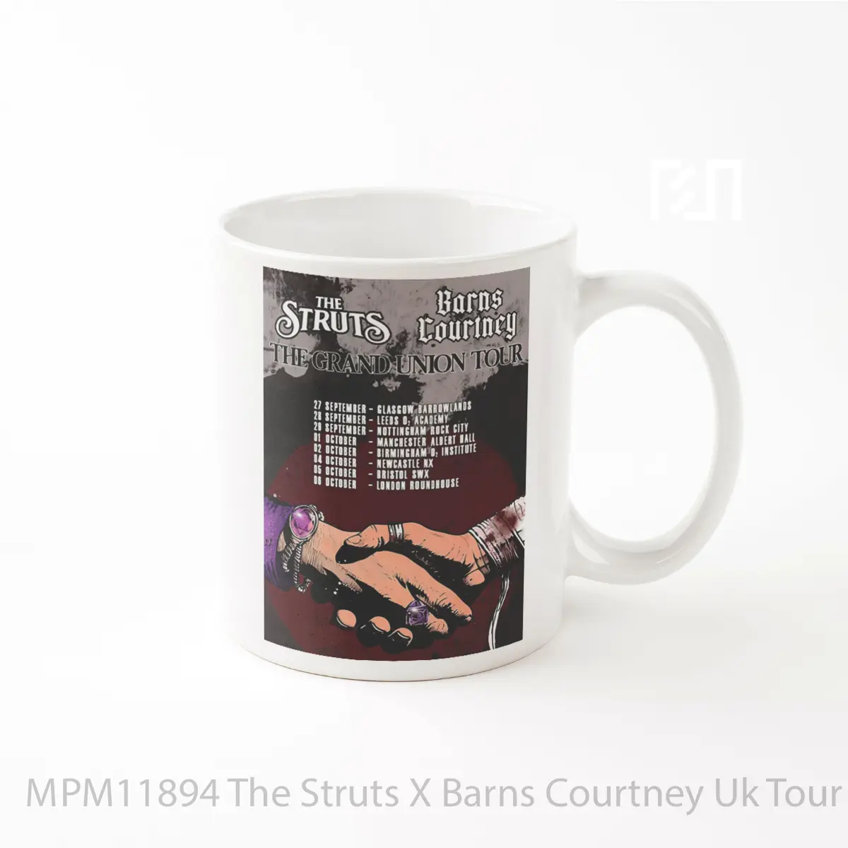 Mug The Struts X Barns Courtney Uk Tour 2024 MPM11894