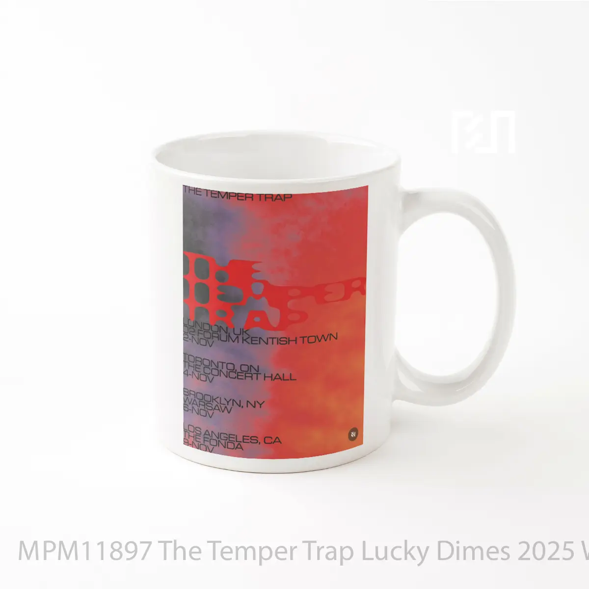 Mug The Temper Trap Lucky Dimes 2025 World Tour MPM11897