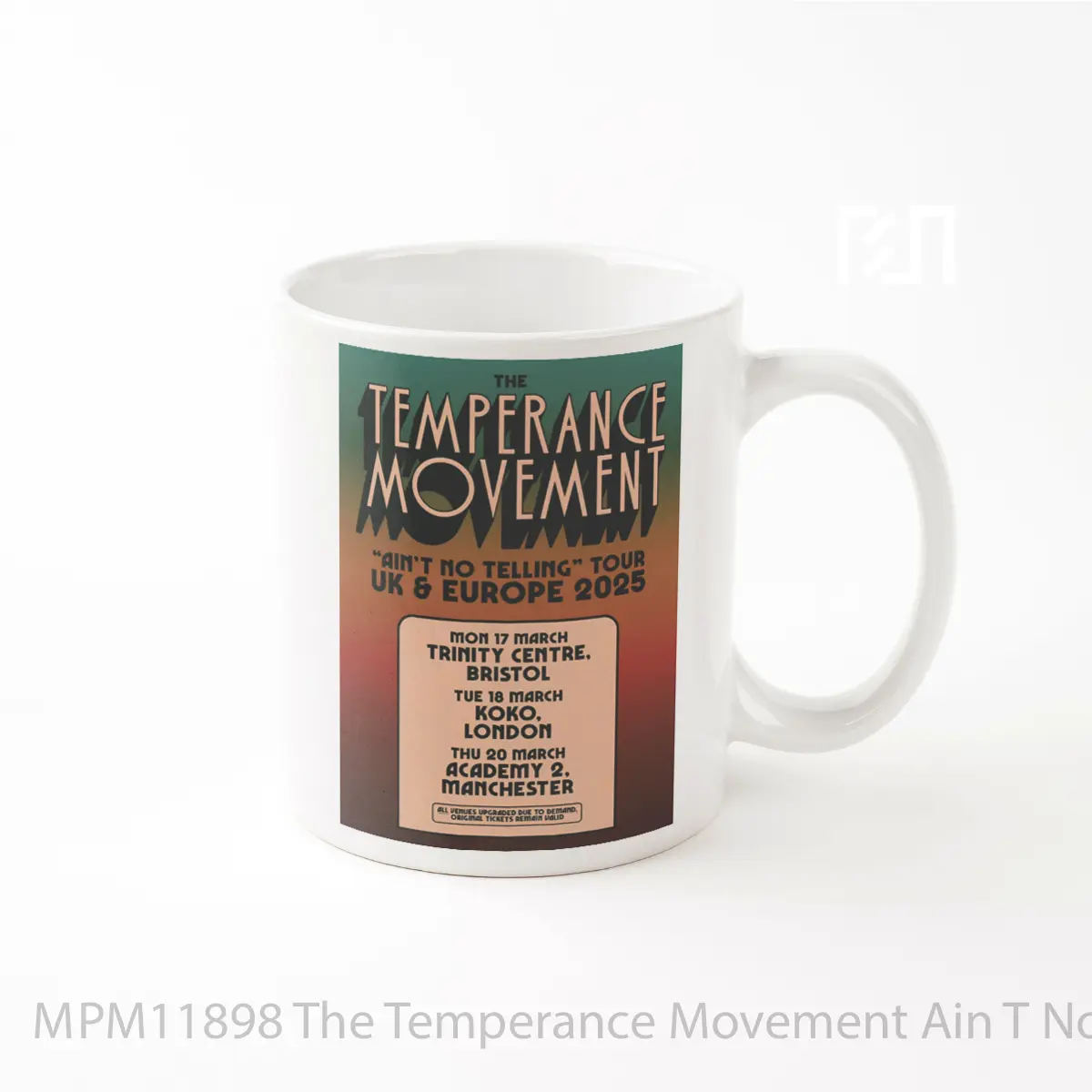 Mug The Temperance Movement Ain T No Telling Uk Tour 2025 MPM11898