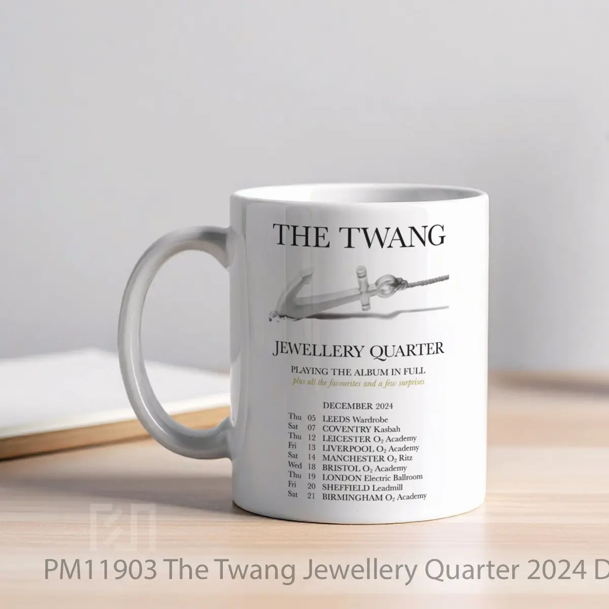 Mug The Twang Jewellery Quarter 2024 December Uk Tour MPM11903 - All-side / Desain