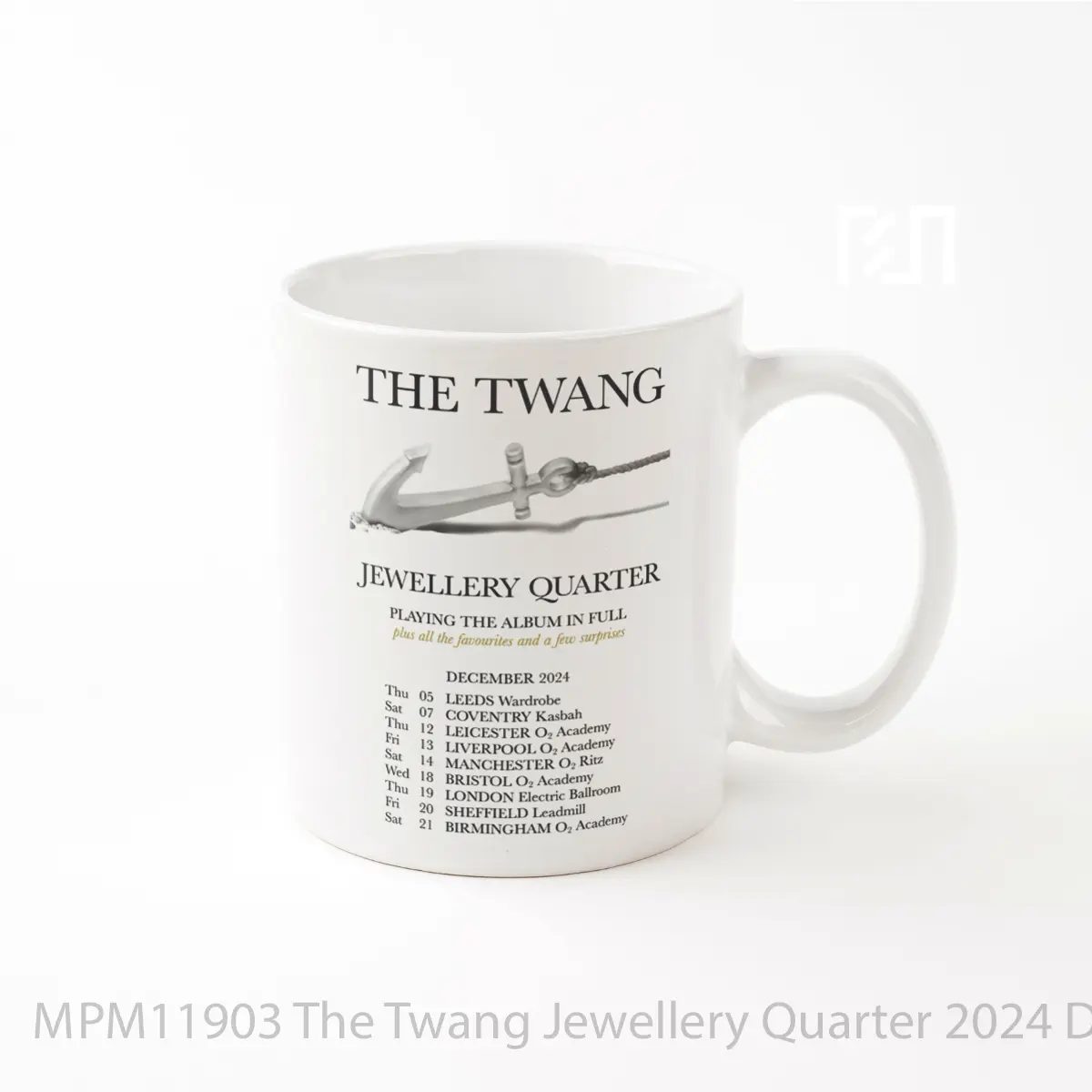 Mug The Twang Jewellery Quarter 2024 December Uk Tour MPM11903