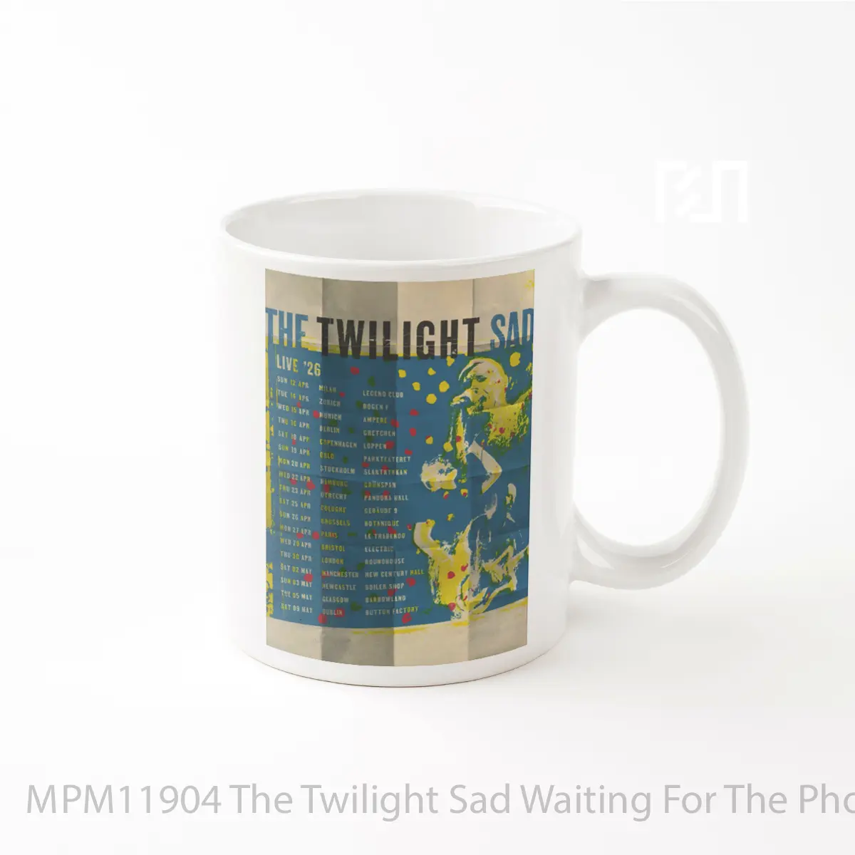 Mug The Twilight Sad Waiting For The Phone Live 2026 Uk Tour MPM11904