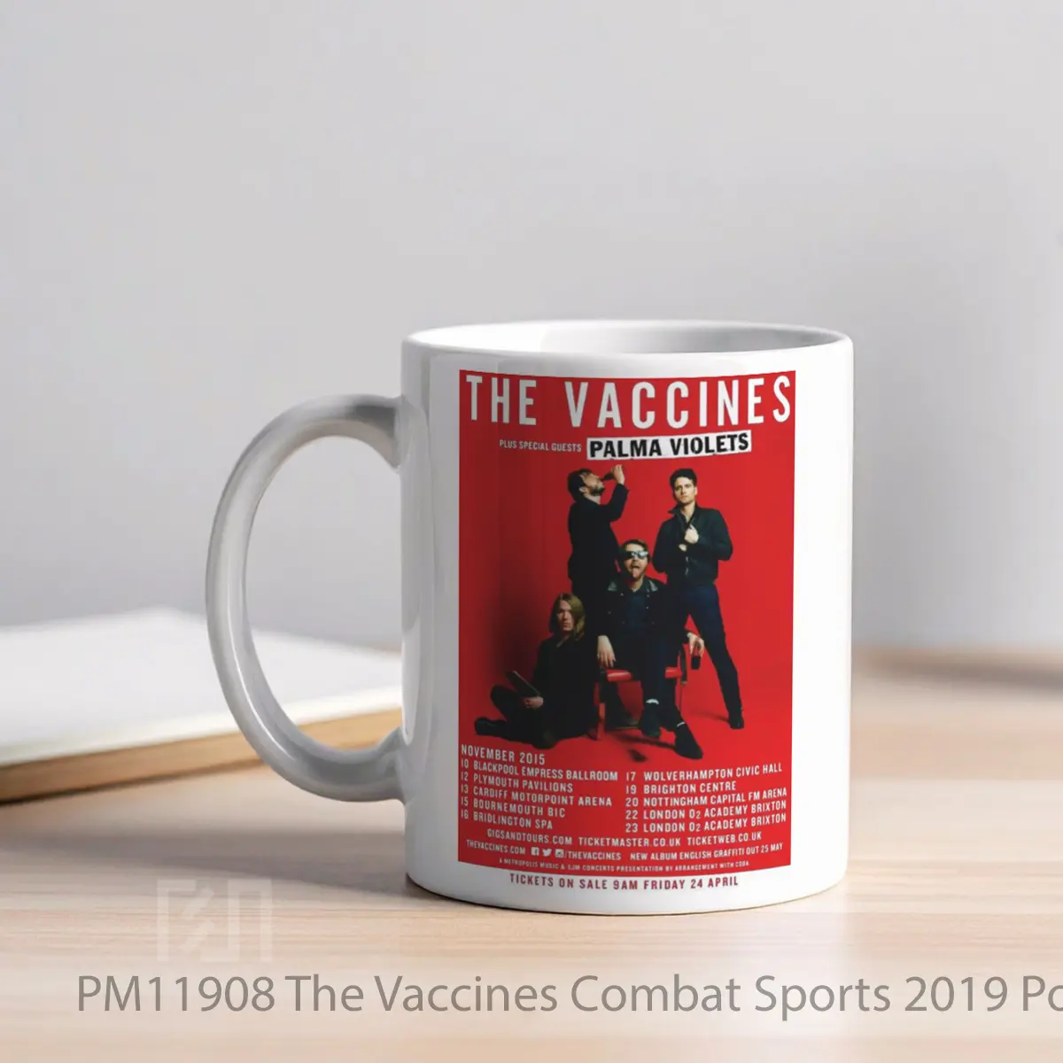 Mug The Vaccines Combat Sports 2019 MPM11908 - All-side / Desain