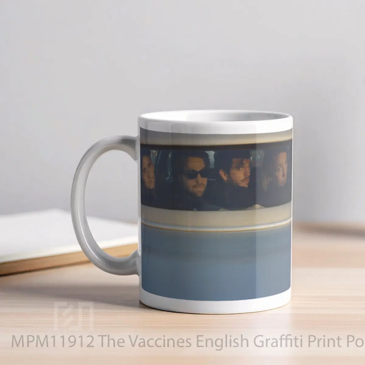 Mug The Vaccines English Graffiti Print MPM11912 - All-side / Desain