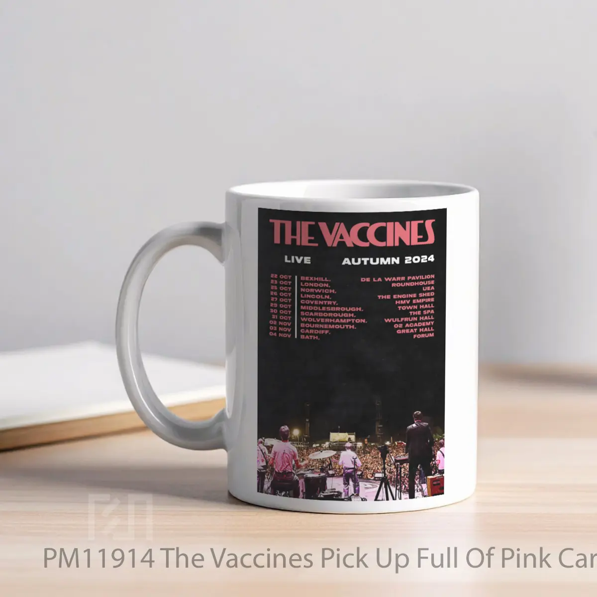Mug The Vaccines Pick Up Full Of Pink Carnations Tour 2024 1 MPM11914 - All-side / Desain