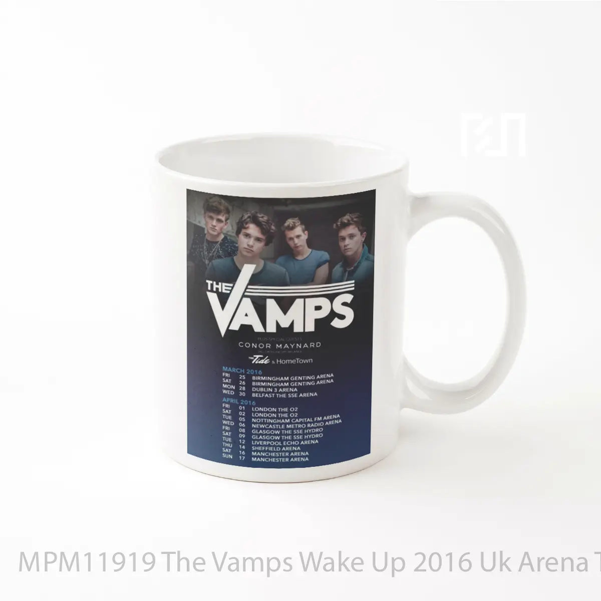 Mug The Vamps Wake Up 2016 Uk Arena Tour Print MPM11919
