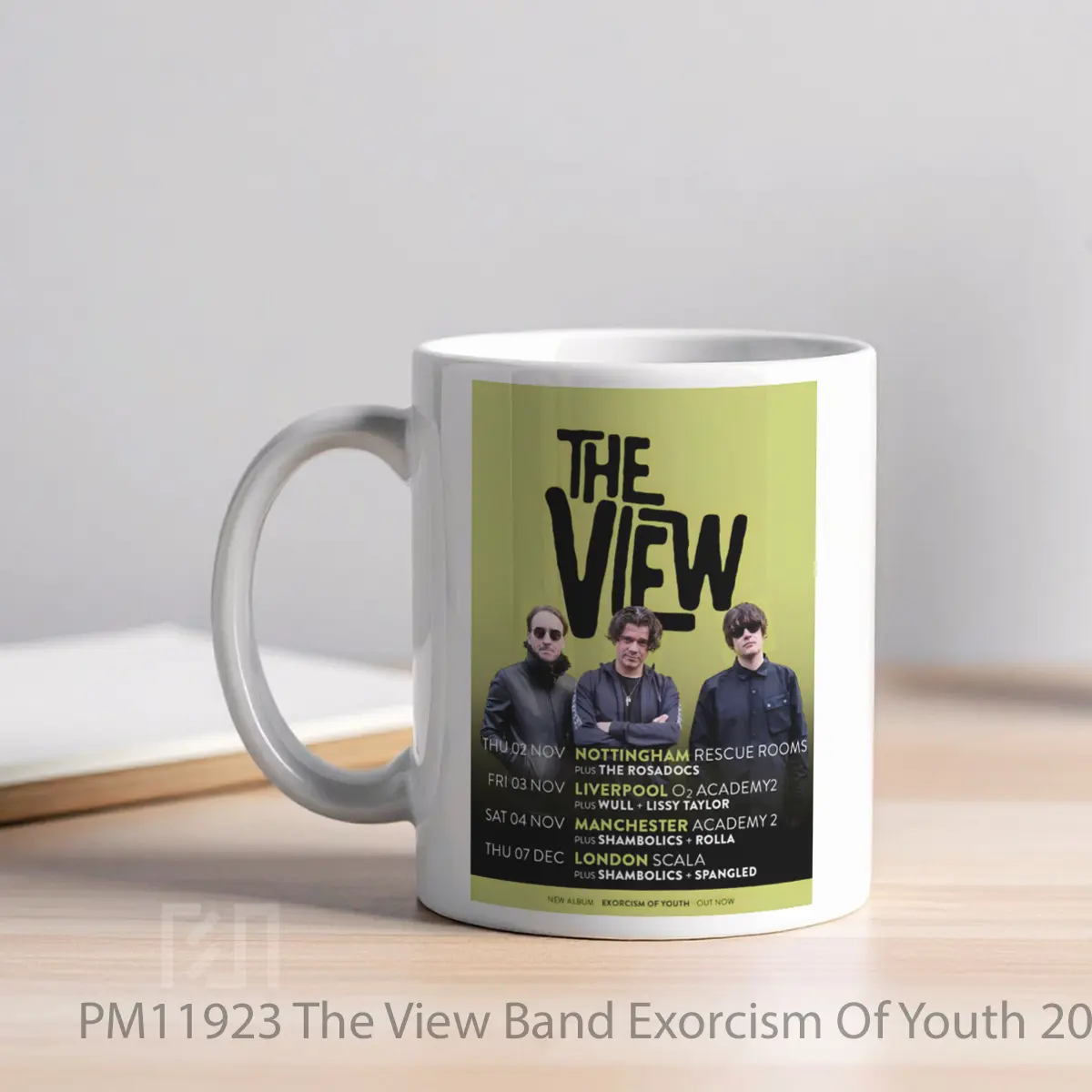 Mug The View Band Exorcism Of Youth 2023 Uk Tour Pos MPM11923 - All-side / Desain