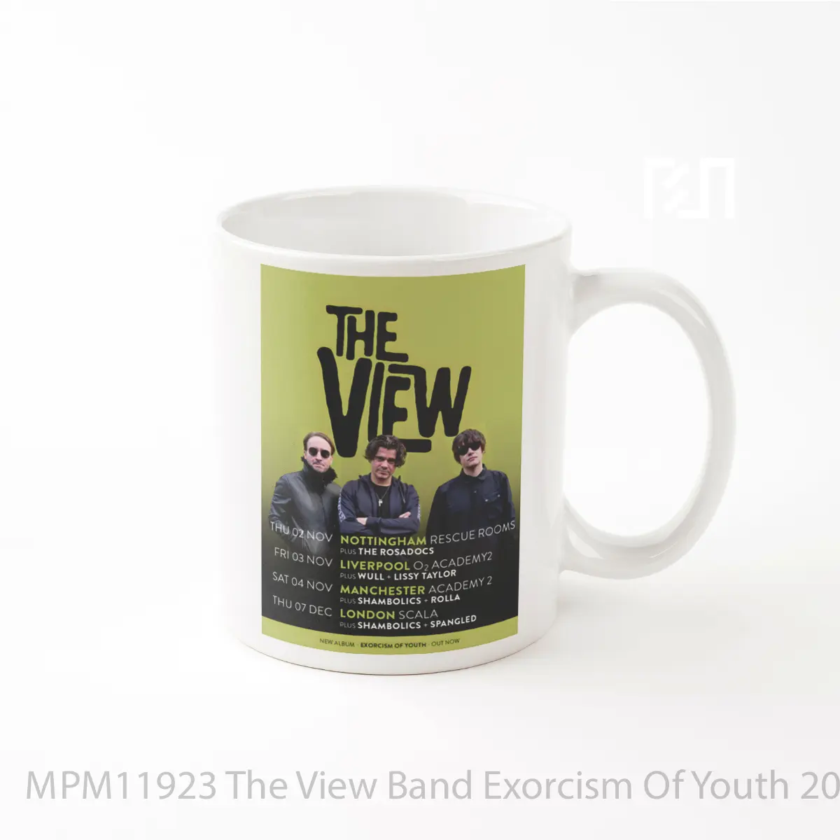 Mug The View Band Exorcism Of Youth 2023 Uk Tour Pos MPM11923