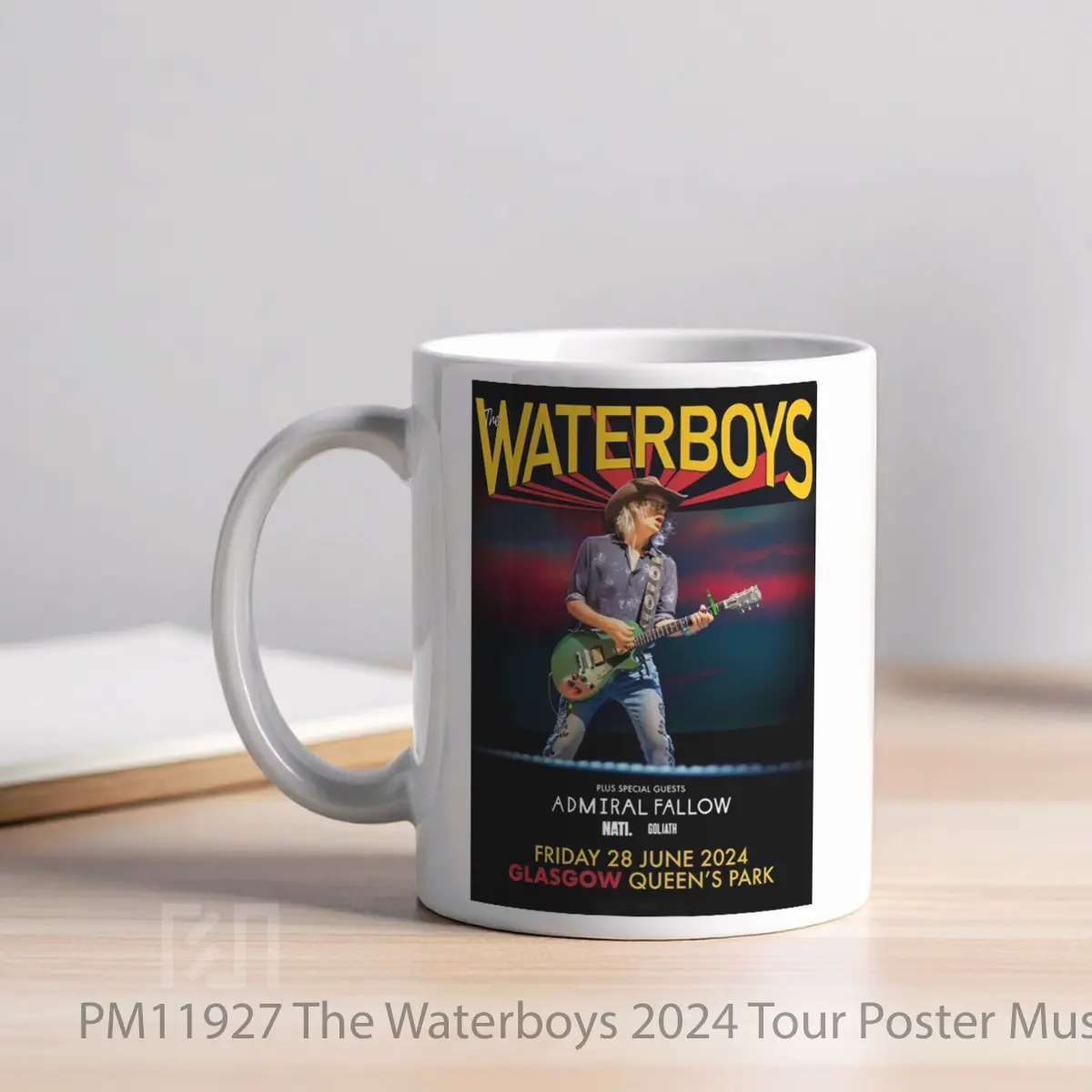 Mug The Waterboys 2024 Tour MPM11927 - All-side / Desain
