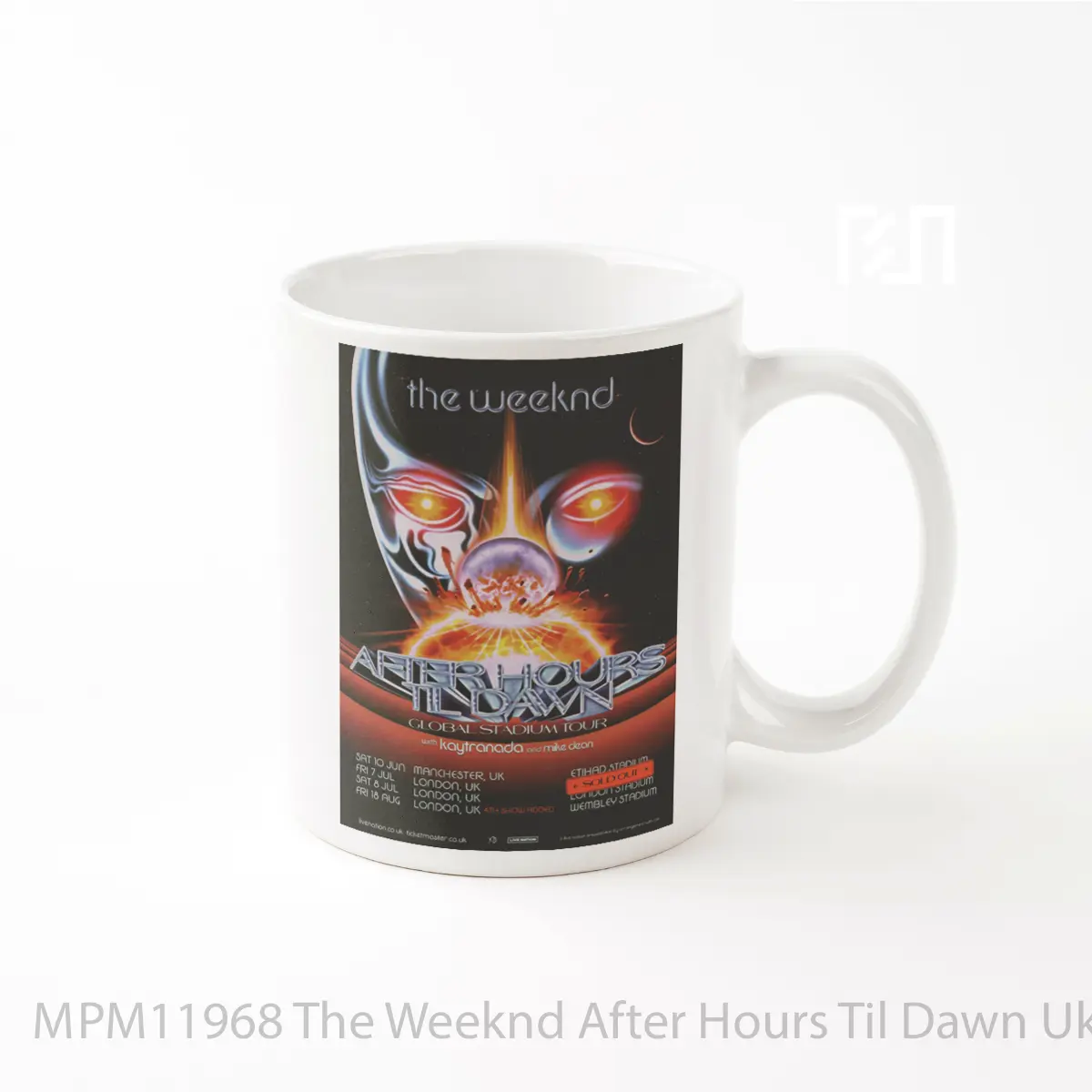 Mug The Weeknd After Hours Til Dawn Uk Stadium Tour 2023 MPM11968