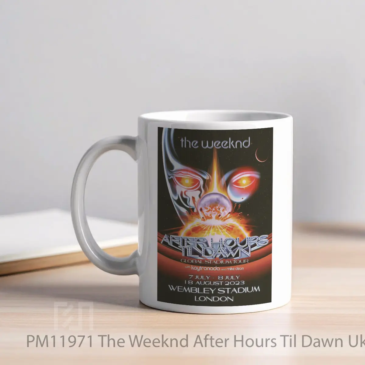 Mug The Weeknd After Hours Til Dawn Uk Tour London MPM11971 - All-side / Desain