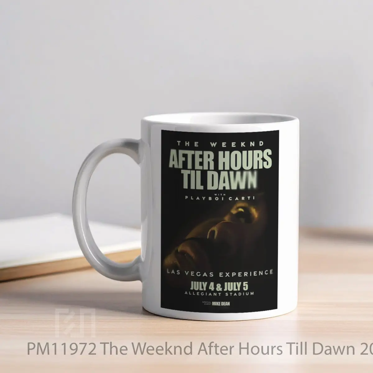 Mug The Weeknd After Hours Till Dawn 2025 Tour MPM11972 - All-side / Desain