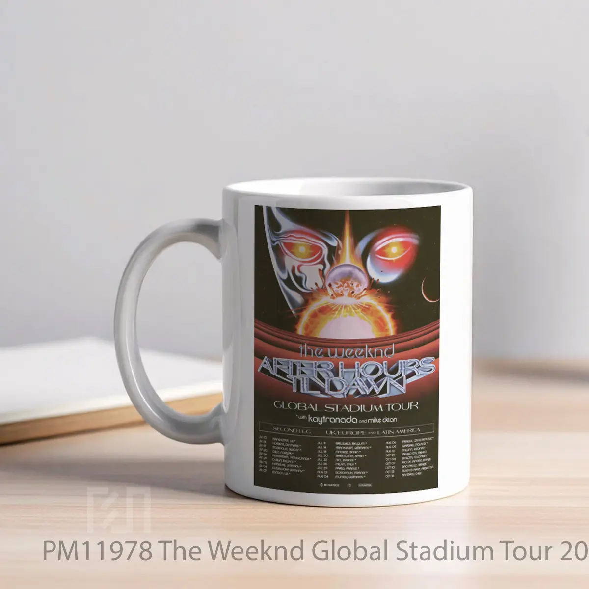 Mug The Weeknd Global Stadium Tour 2023 MPM11978 - All-side / Desain