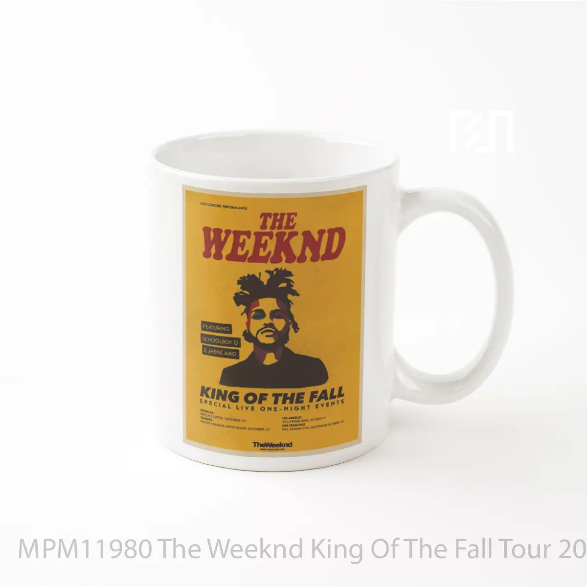 Mug The Weeknd King Of The Fall Tour 2014 MPM11980