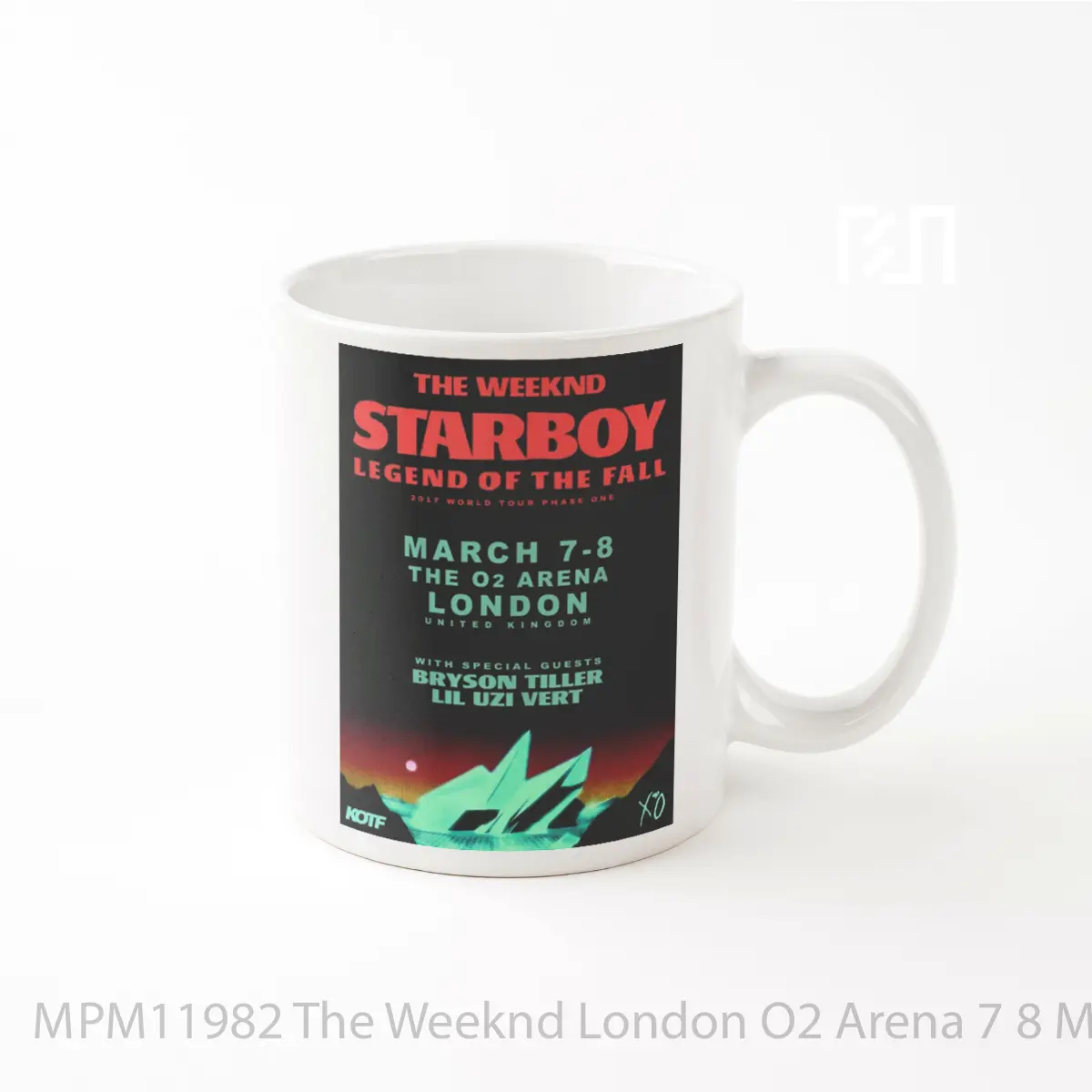 Mug The Weeknd London O2 Arena 7 8 March 2017 MPM11982