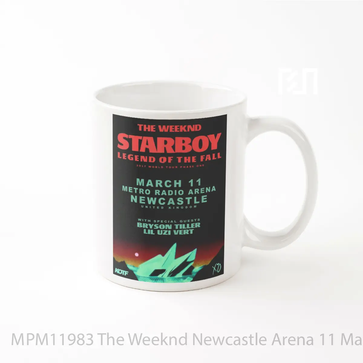 Mug The Weeknd Newcastle Arena 11 March 2017 MPM11983
