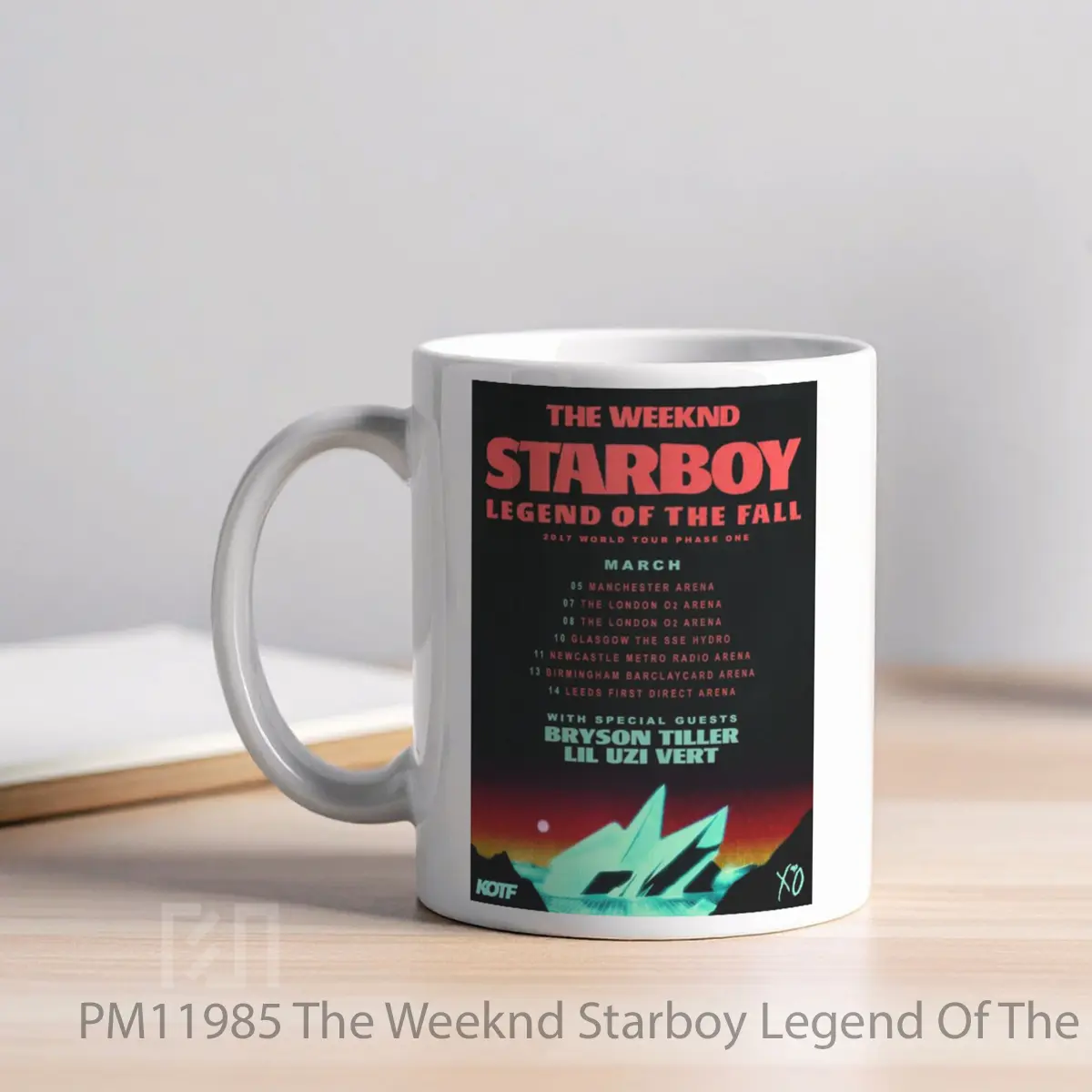Mug The Weeknd Starboy Legend Of The Fall 2017 Uk Tour MPM11985 - All-side / Desain
