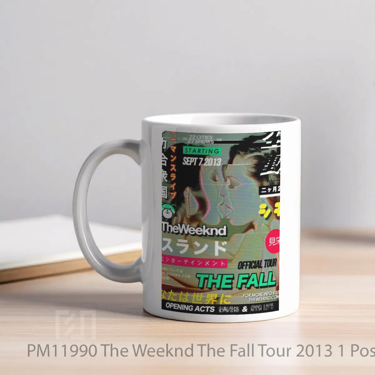 Mug The Weeknd The Fall Tour 2013 1 MPM11990 - All-side / Desain