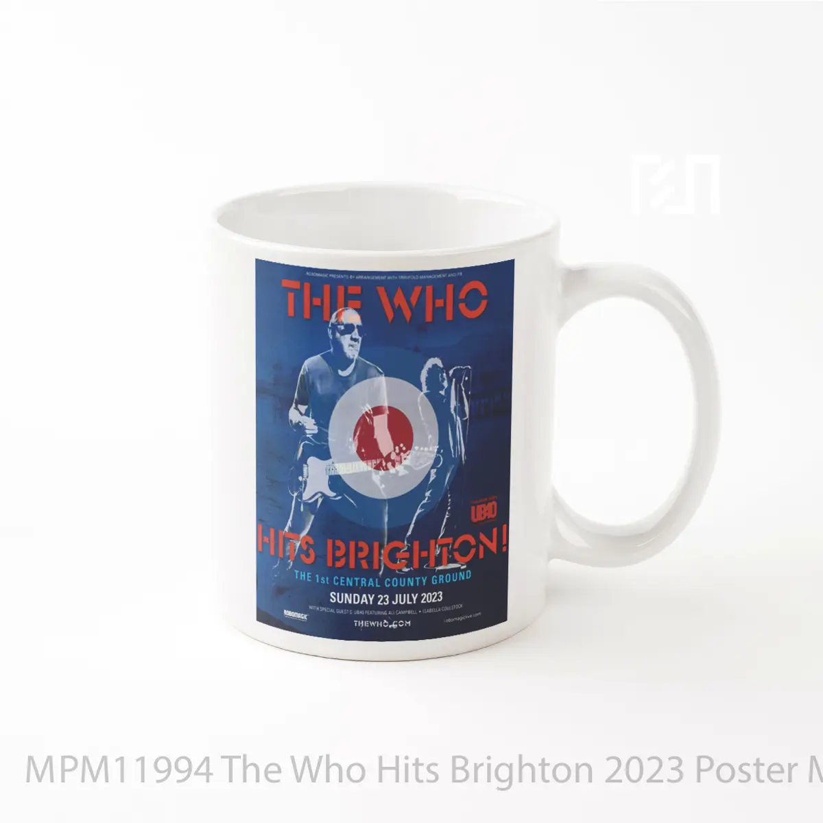 Mug The Who Hits Brighton 2023 MPM11994