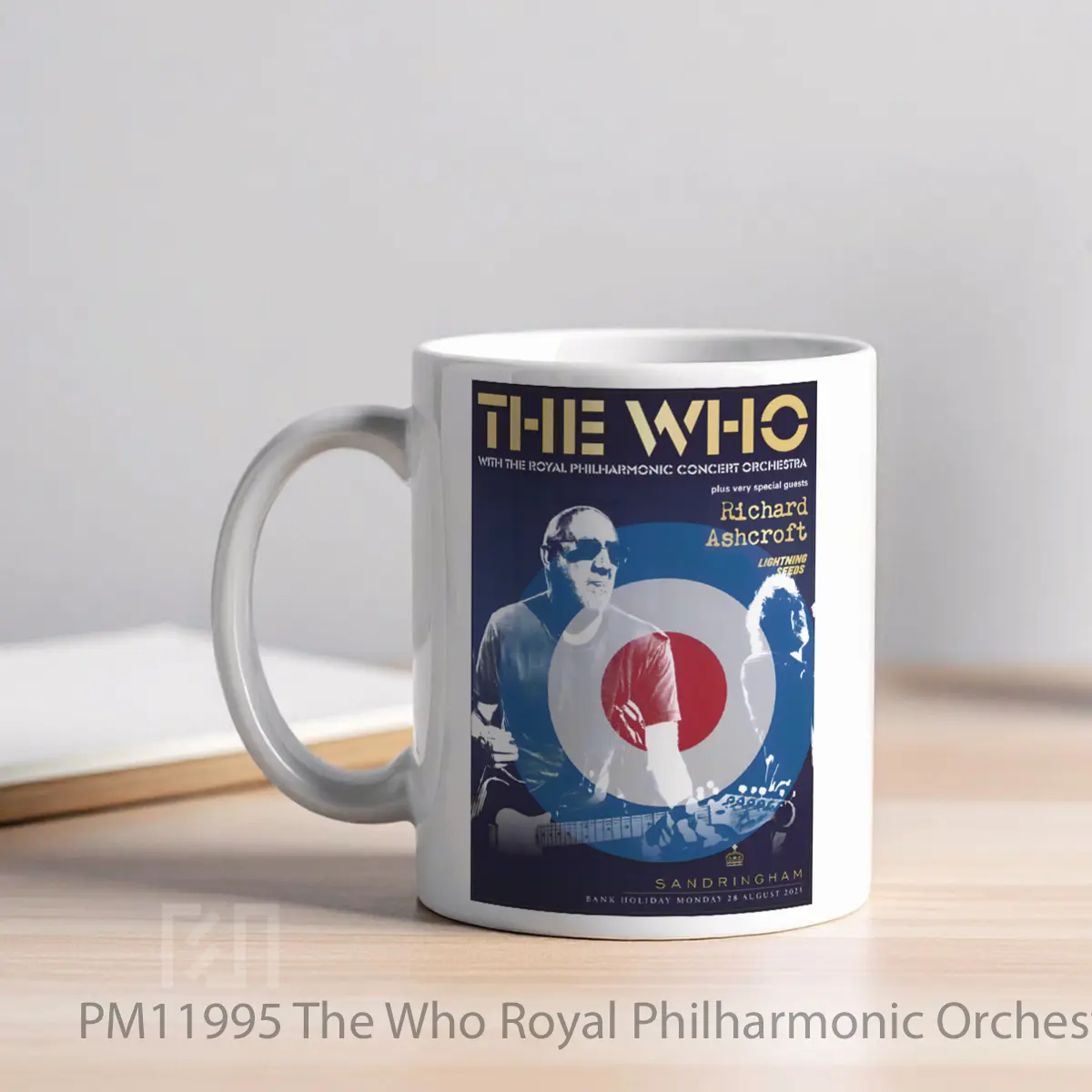 Mug The Who Royal Philharmonic Orchestra Tour MPM11995 - All-side / Desain