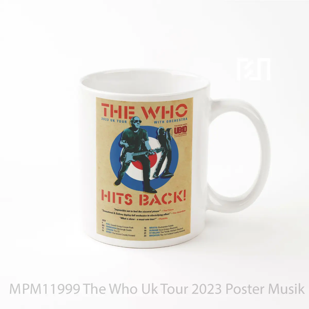 Mug The Who Uk Tour 2023 MPM11999