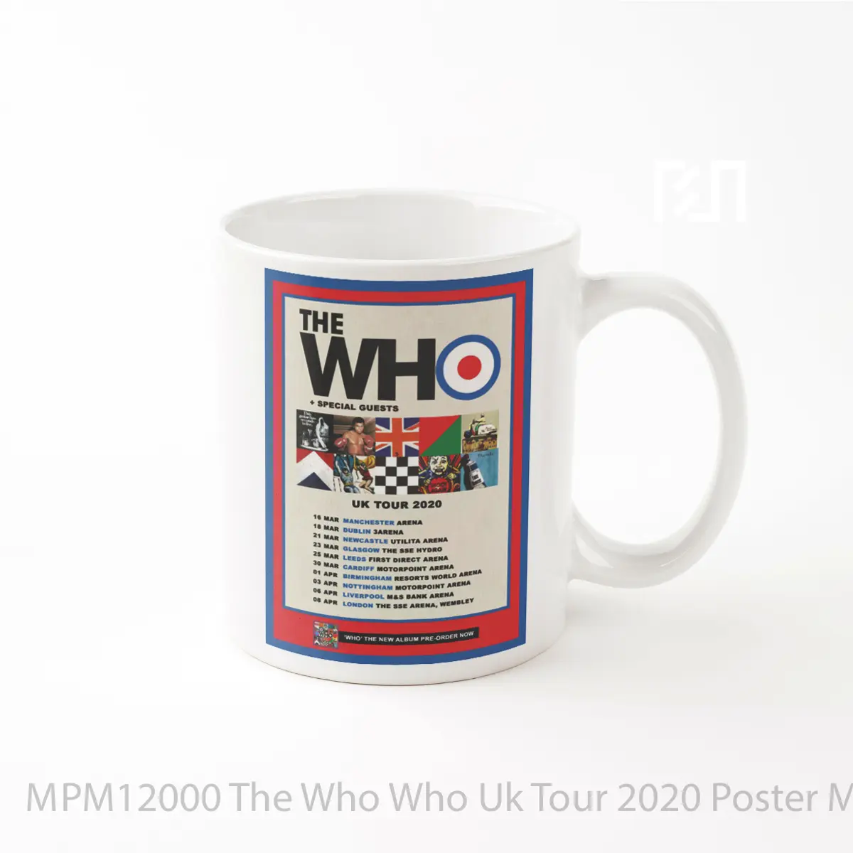 Mug The Who Who Uk Tour 2020 MPM12000
