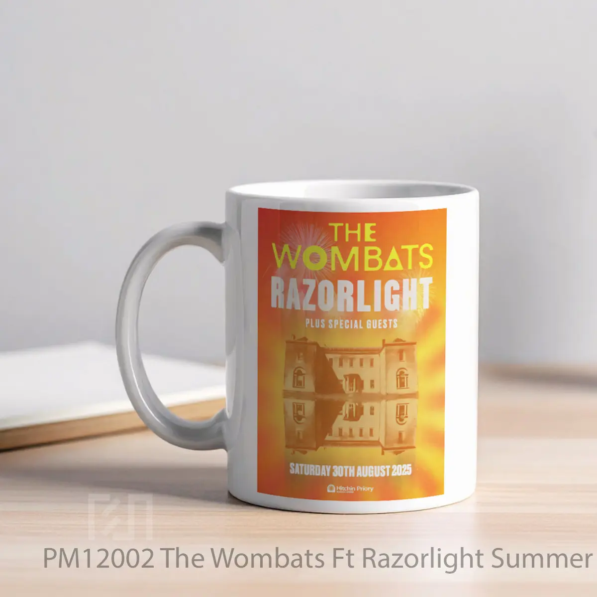 Mug The Wombats Ft Razorlight Summer Tour 2025 Hitchin Priory MPM12002 - All-side / Desain
